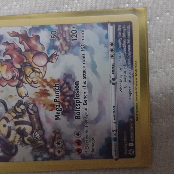 POKEMON-Magmortar FULL ART holographic card#GG03.perfect condition! - Picture 3 of 5